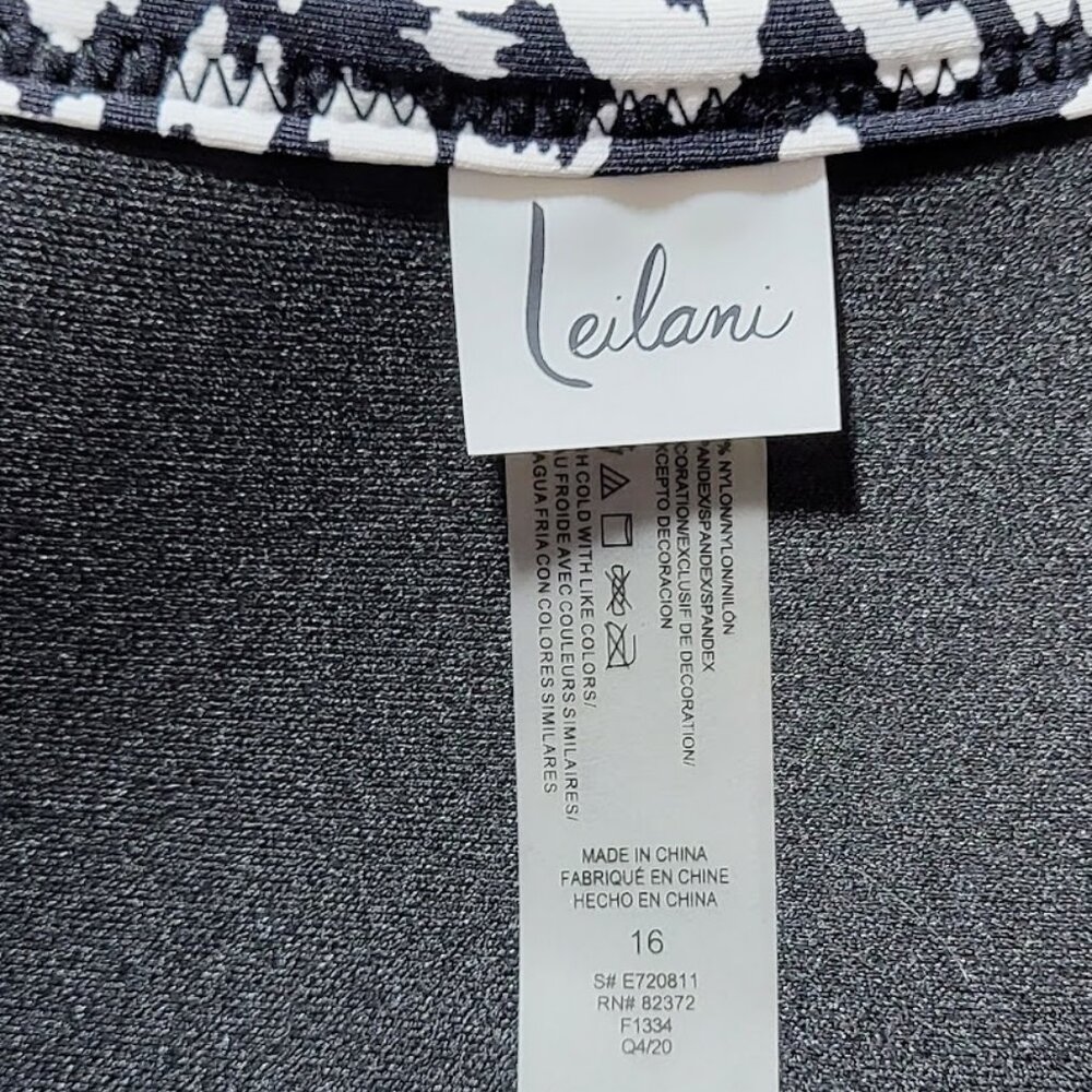 LEILANI Full Bust Support Underwire Scorpio Tankini Swim Top - NWT Women's 16 - Picture 5 of 5